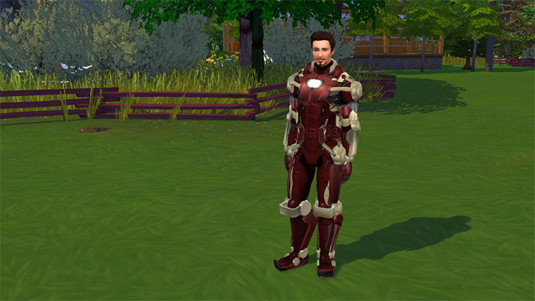 Functional Iron Man Suit for The Sims 4