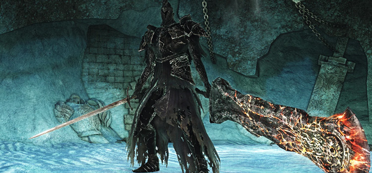 Fume Knight Posing in Dark Souls 2