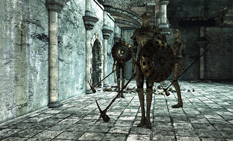 Ruin Sentinels from Dark Souls 2