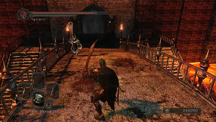 Dark Souls 2 Red Rust Scimitar gameplay screenshot