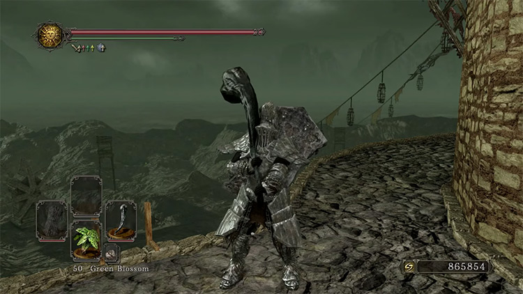 Dark Souls 2 Dragon Tooth gameplay screenshot