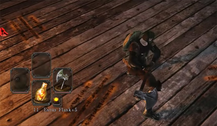 Dark Souls 2 Bandit Axe gameplay screenshot