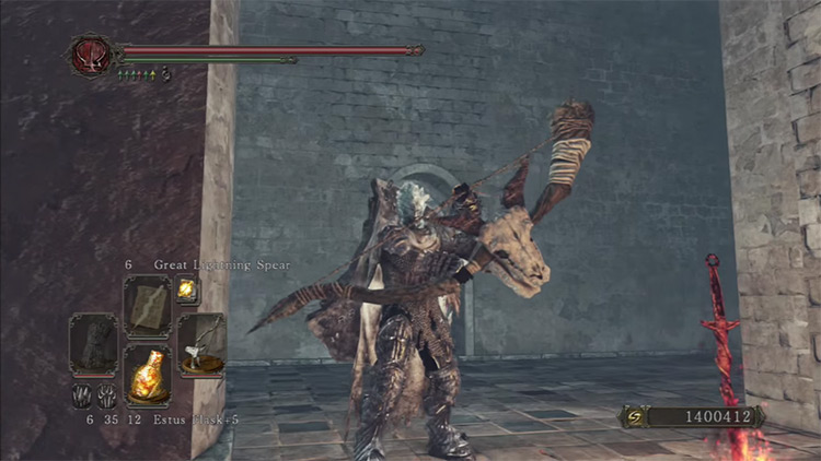 Dark Souls 2 Twin-Headed Greatbow gameplay screenshot