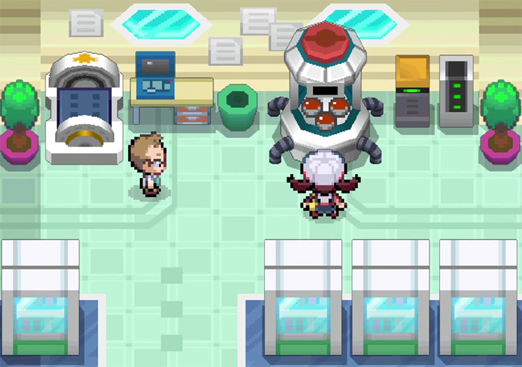 Pokemon HeartGold / SoulSilver Starters screenshot