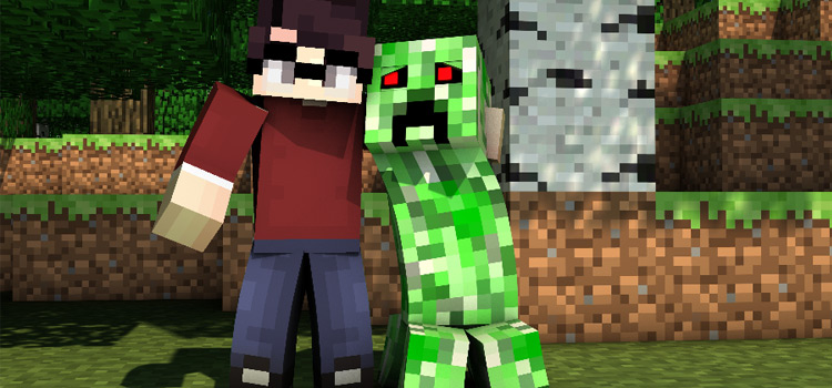 2d creeper  Minecraft Skin