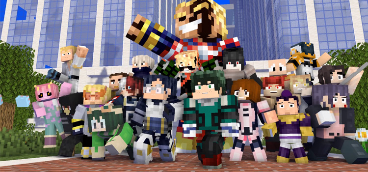 Minecraft My Hero Academia Opening Re-Created