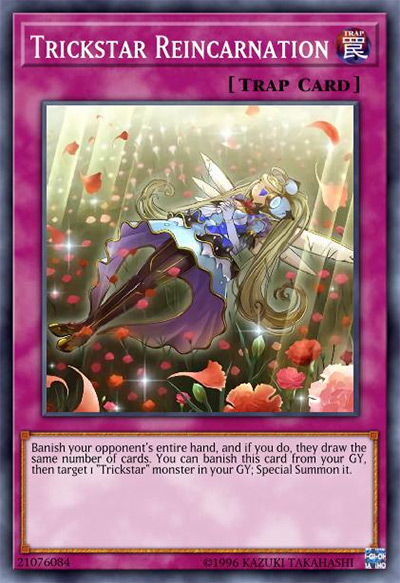 Trickstar Reincarnation Yu-Gi-Oh Card