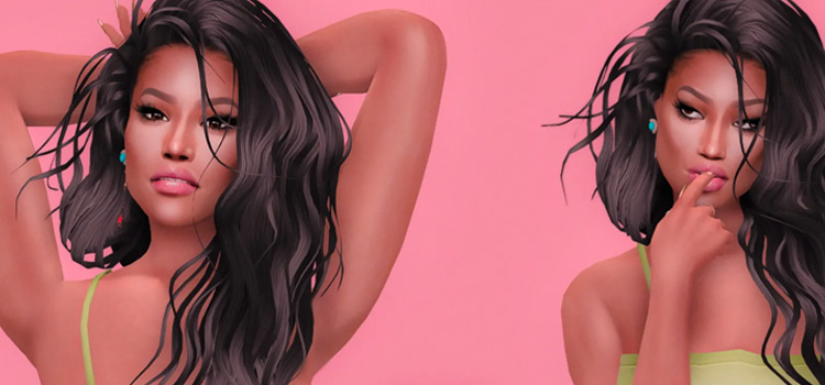 NICKI MINAJ  BURBERRY Bra & Leggings - The Sims 4 Download