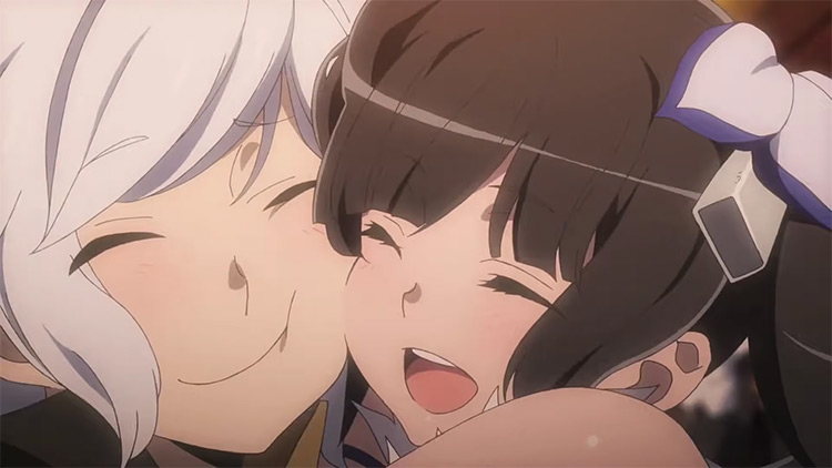 Is it Wrong to Try to Pick Up Girls in a Dungeon? Opening Song Hey World screenshot