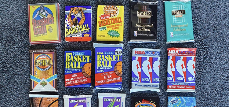 Unopened NBA Basketball Card Packs