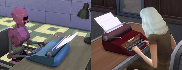 Sims 4 Writer   Journalist CC   Mods  All Free    FandomSpot - 44