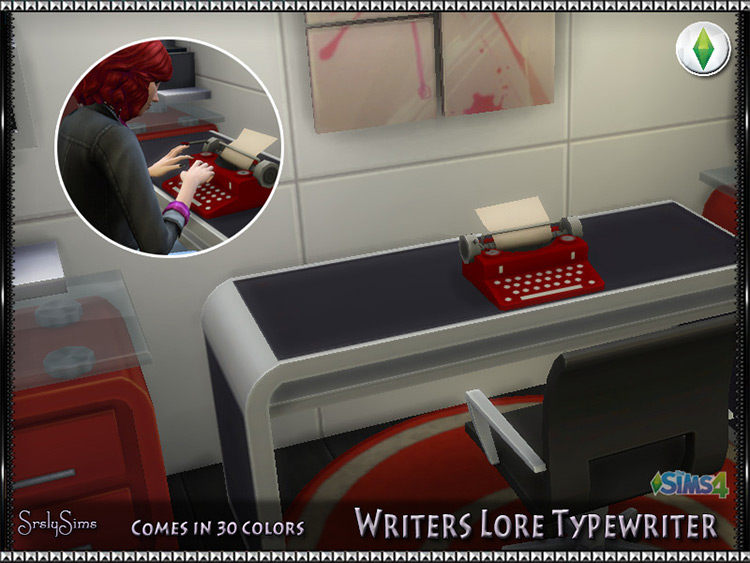 Sims 4 Writer   Journalist CC   Mods  All Free    FandomSpot - 34