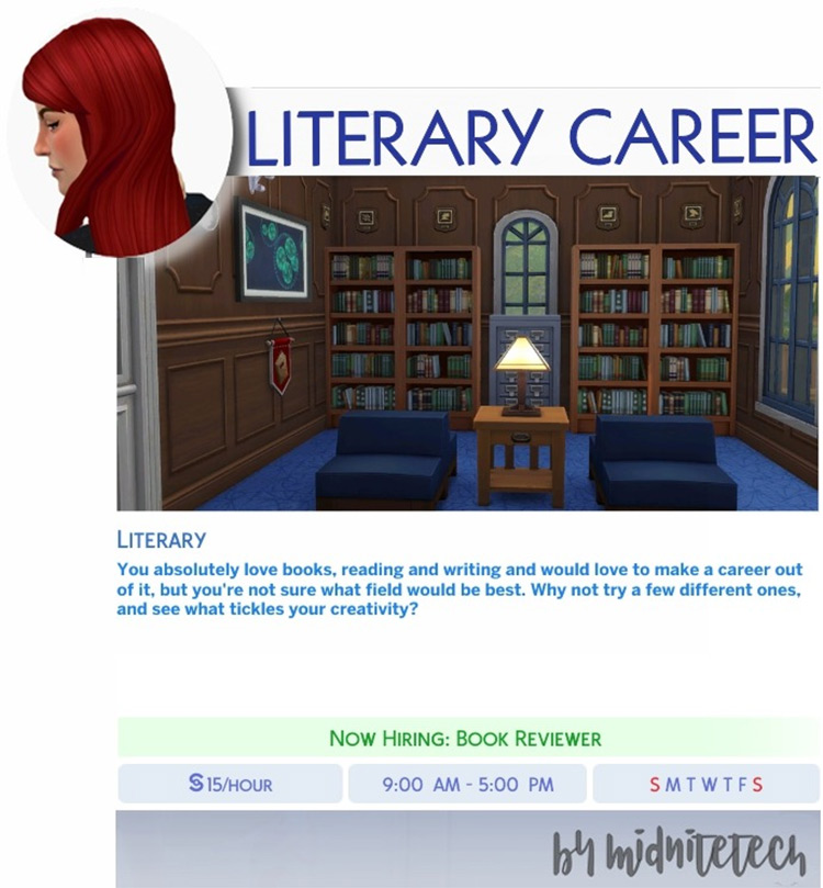 Sims 4 Writer   Journalist CC   Mods  All Free    FandomSpot - 6