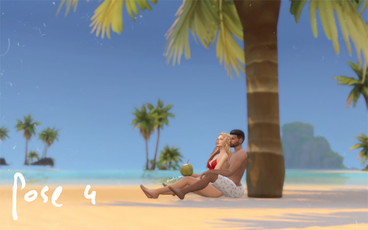Sulani Romance Poses for The Sims 4