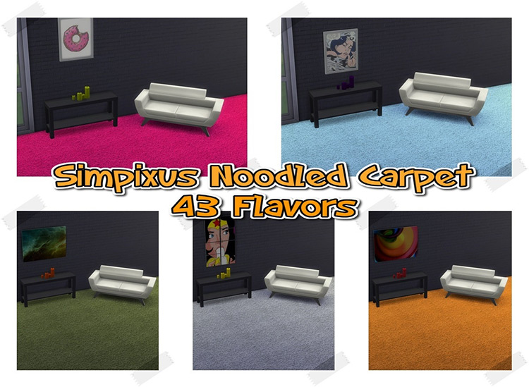 Sims 4 Carpet   Floor CC  The Ultimate Collection   FandomSpot - 31