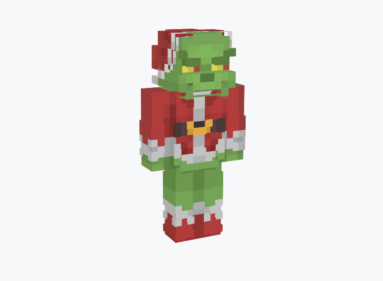 The Grinch From Whoville / Minecraft Skin