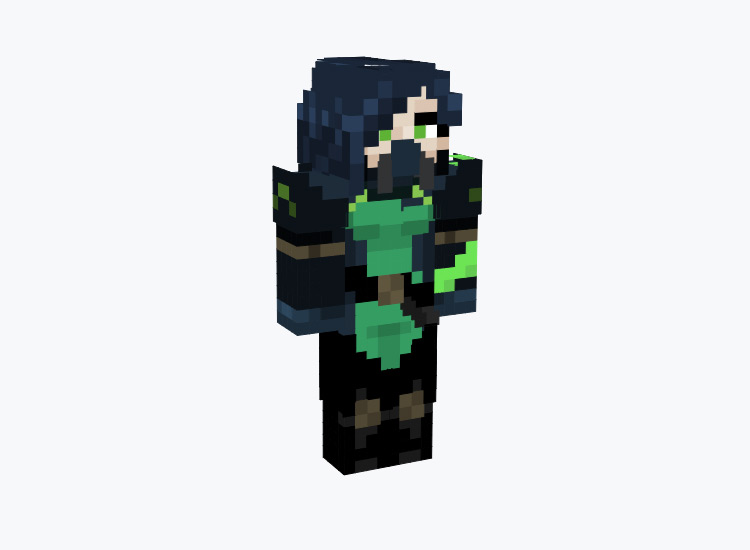 Viper from Valorant / Minecraft Skin