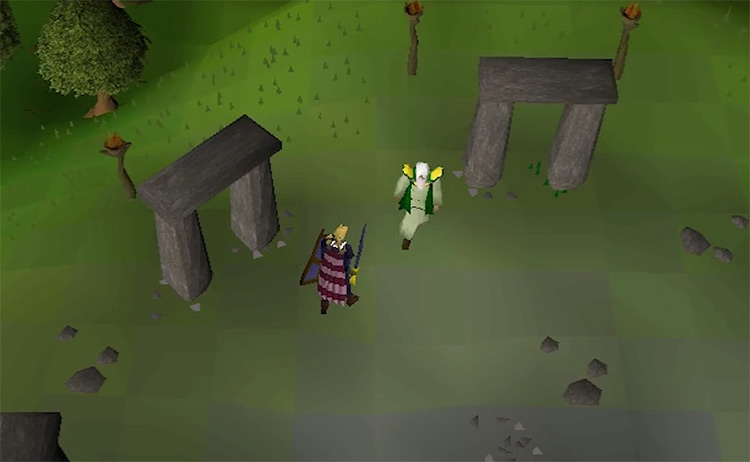 OSRS Druidic Ritual Quest gameplay screenshot