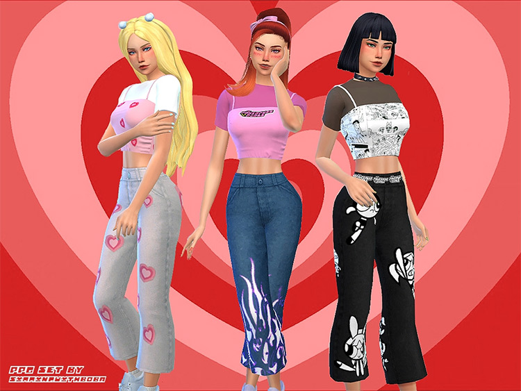 The Sims 4  Powerpuff Girls CC   Mods  All Free    FandomSpot - 47