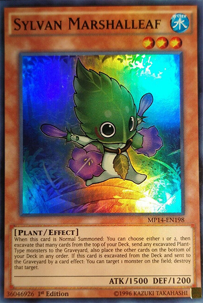 Sylvan Marshalleaf Yu-Gi-Oh! Card