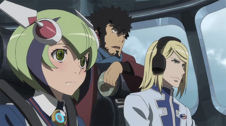 Dimension W anime screenshot