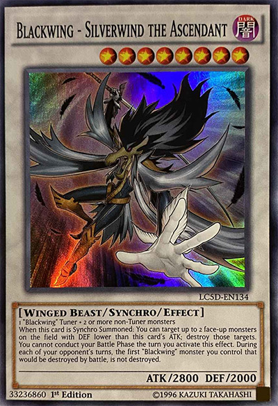 Blackwing – Silverwind the Ascendant Yu-Gi-Oh! Card
