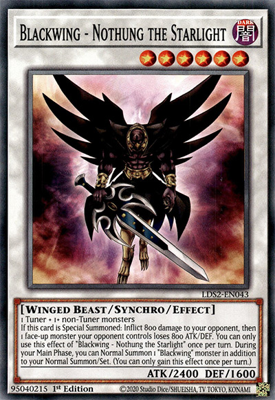Blackwing - Nothung the Starlight Yu-Gi-Oh! Card