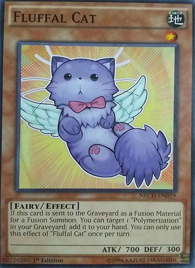 Fluffal Cat Yu-Gi-Oh! Card