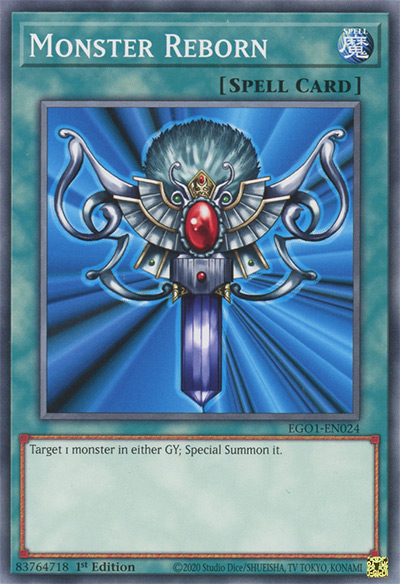 Monster Reborn Yu-Gi-Oh! Card