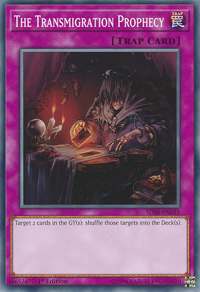 The Transmigration Prophecy Yu-Gi-Oh! Card