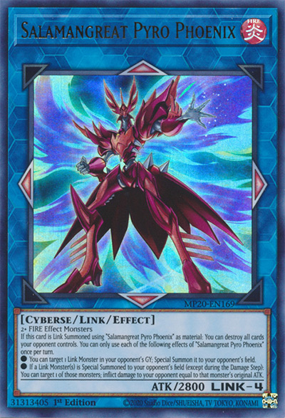 Salamangreat Pyro Phoenix Yu-Gi-Oh! Card