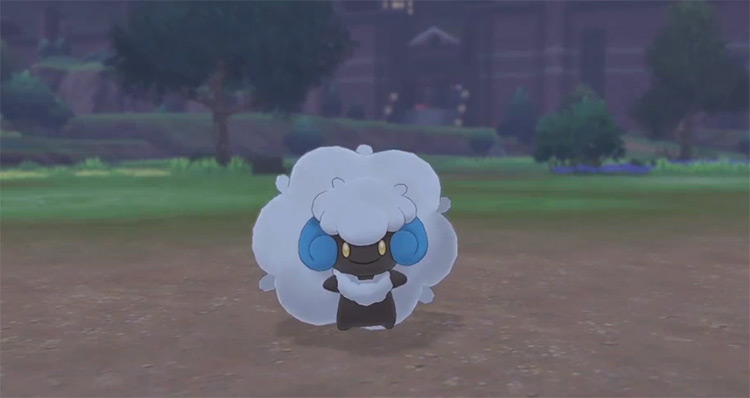 Shiny Whimsicott in Pokémon SWSH