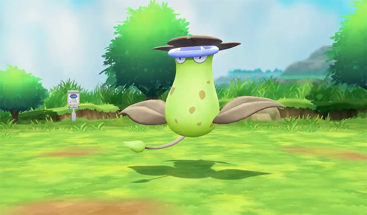 Shiny Victreebel in Pokémon: Let's Go, Pikachu! and Let's Go, Eevee!