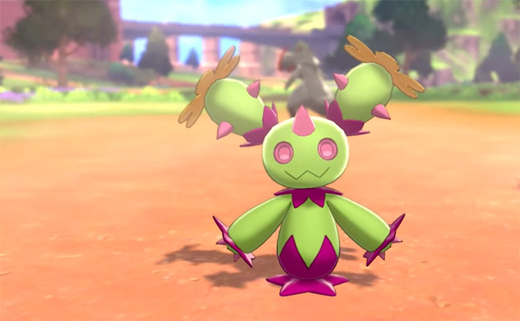 Shiny Maractus in Pokémon SWSH