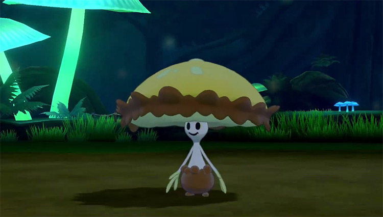 Shiny Shiinotic in Pokémon Sword and Shield