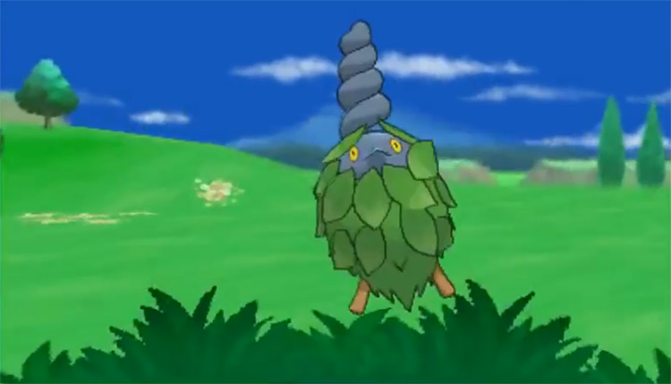 Shiny Burmy from Pokémon X and Y