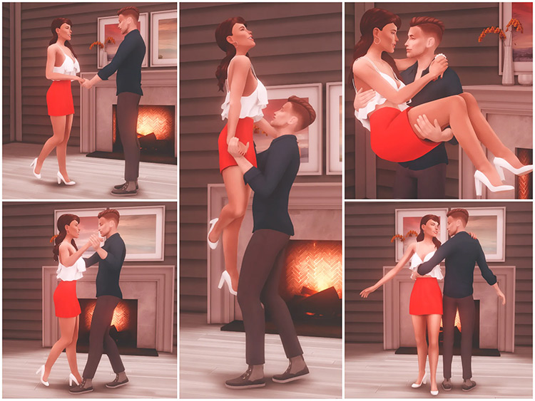 Can I Have This Dance? Pose Pack / TS4 CC