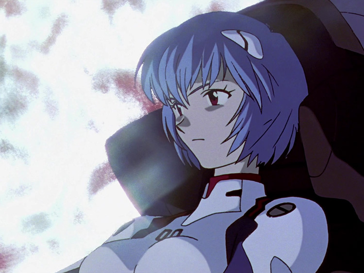 Rei Ayanami in Neon Genesis Evangelion