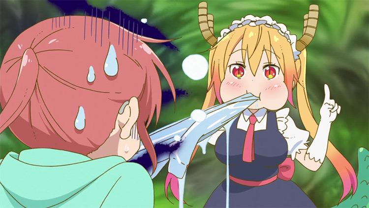 Tohru’s Cleaning Spit from Miss Kobayashi’s Dragon Maid (Koboyashi-san Chi no Maid Dragon)