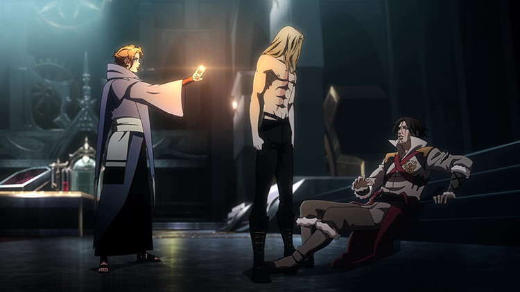 Castlevania anime screenshot