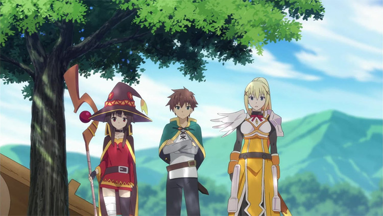 KonoSuba anime screenshot