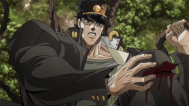 Joutarou Kuujo from JoJo’s Bizarre Adventure: Stardust Crusaders