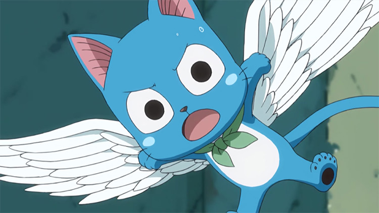 Happy in Fairy Tail anime