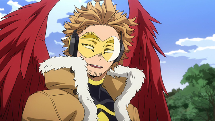 Hawks from My Hero Academia anime