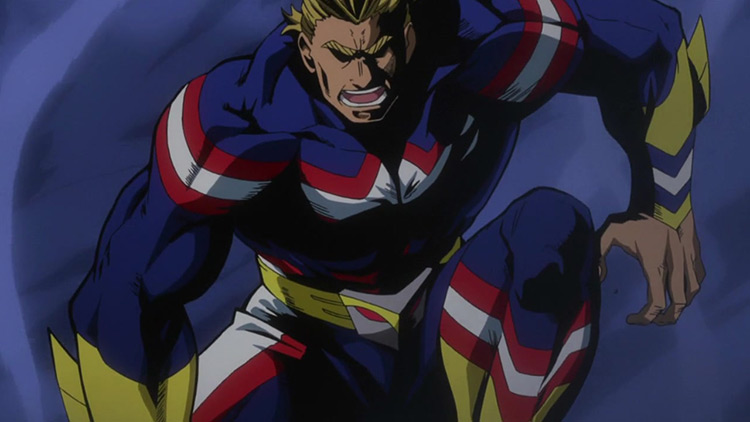All Might in My Hero Academia