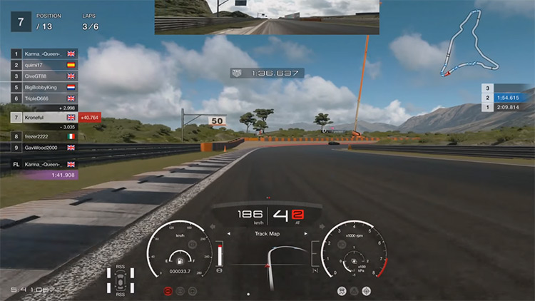 Gran Turismo Sport multiplayer screenshot