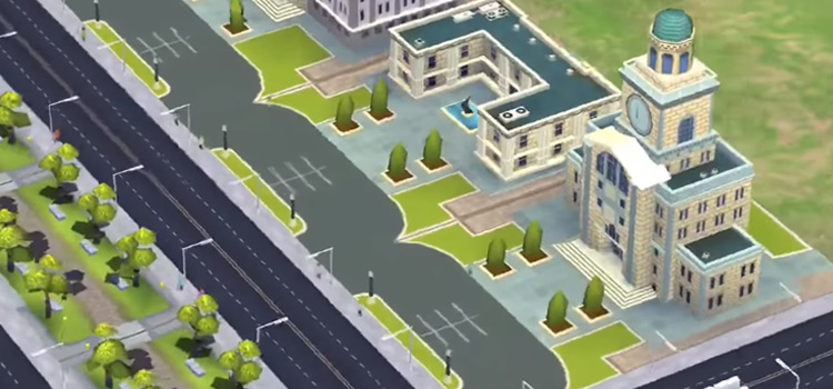 Área de Alcaldes de SimCity Buildit