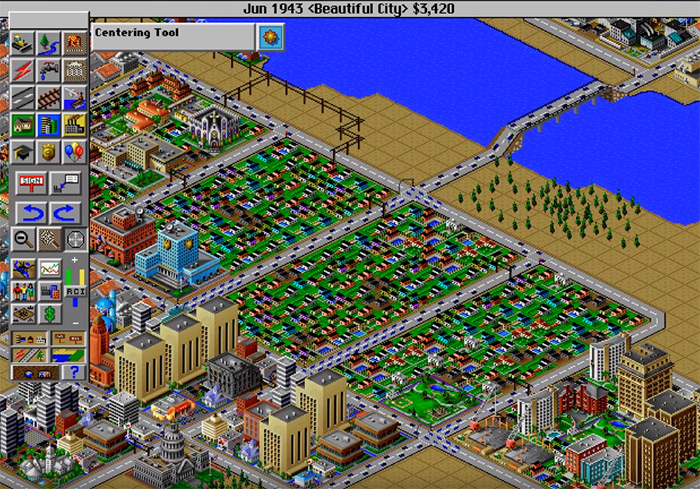 Simcity 2000 gameplay