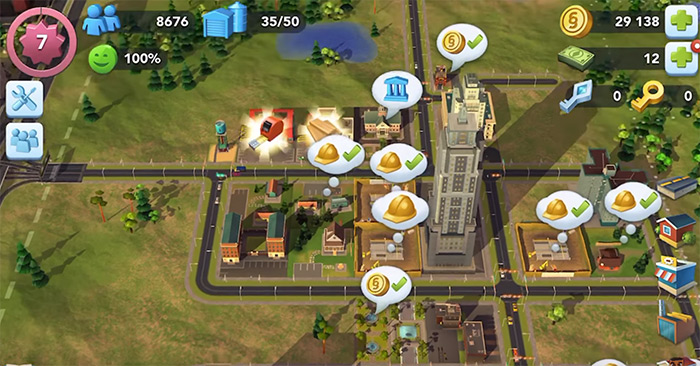 SimCity Buildit Gameplay