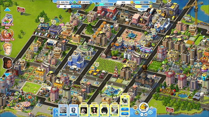 SimCity Social Gameplay